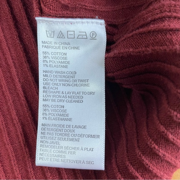 Free People pull on sweater skirt with wrap front medium - Picture 8 of 10